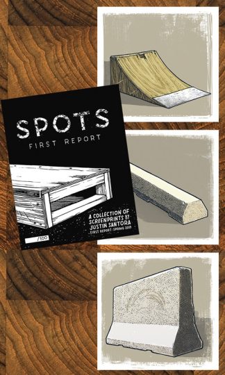 SPOTS: 1ST REPORT (print set) by Justin Santora