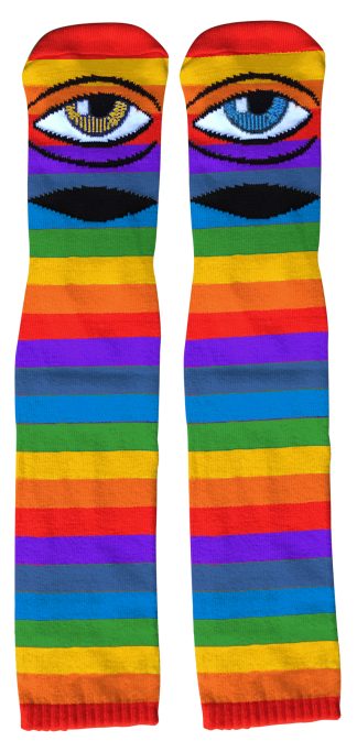 Toy Machine Socks - Rainbow