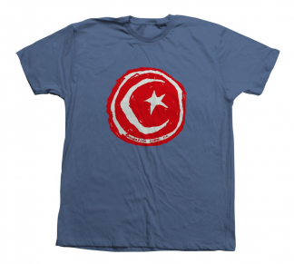 Foundation S/S T-Shirt Star & Moon 2020 (Slate)