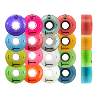 Luminous Light Up Roller Skate Wheels 65mm