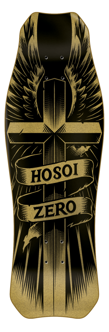 Wings of Glory Hammerhead Christian Hosoi Deck Gold 10″ – Switch