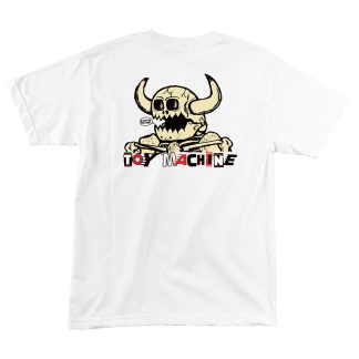 Independent X Toy Machine Mash Up Short Sleeve T-Shirt White