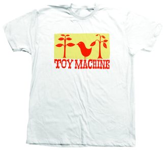 Toy Machine Tweet Tee White