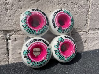 Snot Wheel Co. Boogerthane Wheels 56mm 101A White/Pink