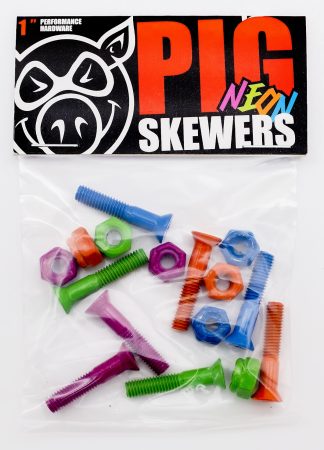 Pig Wheels Pig Skewers Hardware Neon
