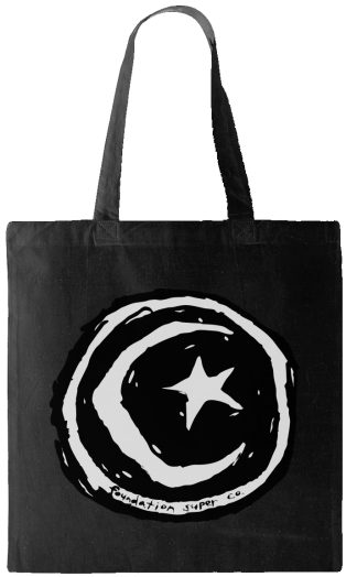 Foundation Skateboards Star & Moon Tote Bag