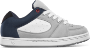 Es Footwear Accel OG Grey Navy White Switch And Signal Skatepark