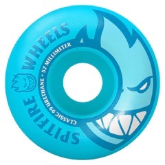 SPITFIRE NEON BLUE BIGHEAD WHEELS 57mm