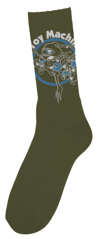 Toy Machine Pizza Sock Khaki
