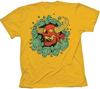 Toy Machine Skateboards Shirt Hiromonster Gold