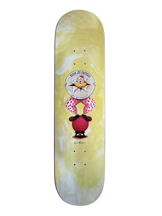 Tacky Joy Factory Are You Amused Leo Baker Skateboard Deck 8.25"