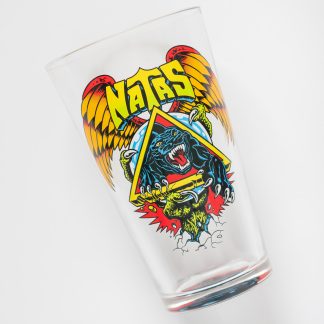 Santa Cruz Natas Panther Pint Glass