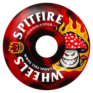 SPITFIRE F4 99 CLASSIC FULL SHROOM BIGHEAD BLACK / RED SWIRL 56