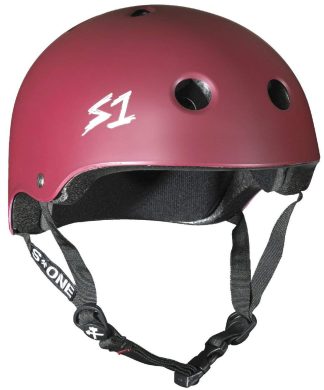 S1 LIFER HELMET - MAROON MATTE