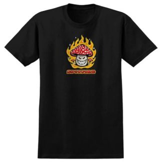 Spitfire Wheels Shirt Mushroom Bighead Black