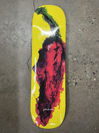 Palindrome Big Pepper Logo On Yellow