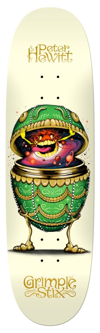 GRIMPLE STIX HEWITT FABRAGE EGG 8.75