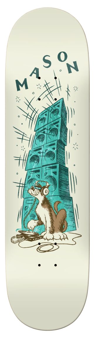 Real Mason Silva Record Scratch Deck 8.28"