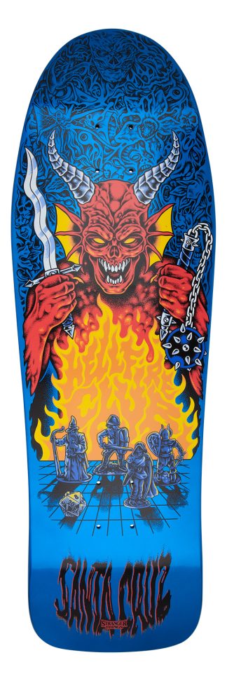 Santa Cruz Stranger Things Knox Hellfire Pit 10.07in x 31.275in