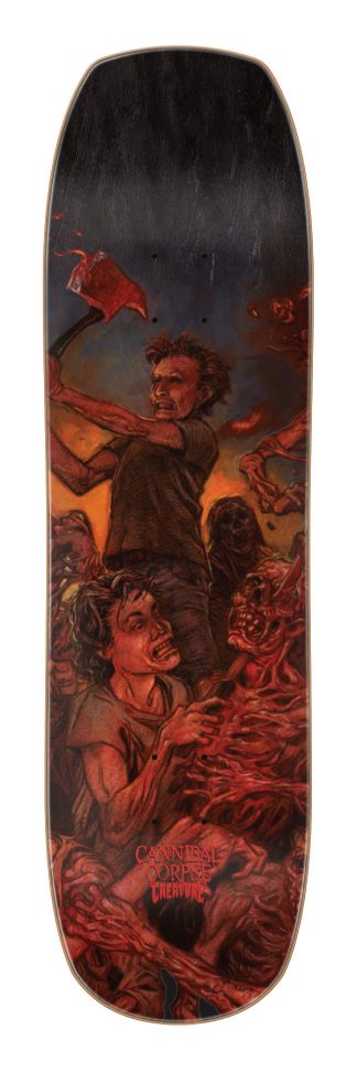 Creature Cannibal Corpse Chaos Horrific 8.75in x 32.05in