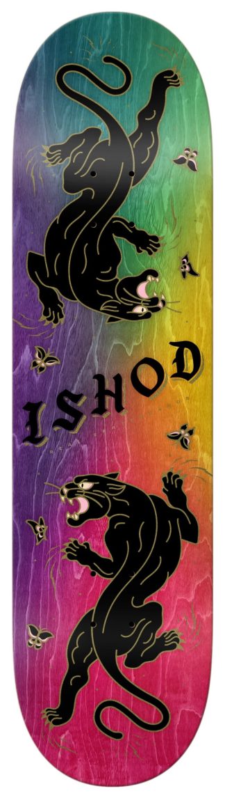 REAL ISHOD CAT SCRATCH TIE DYE TWIN TAIL DBX SLICK 8.25