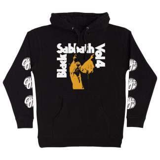 Black Sabbath Vol 4 P/O Hooded Heavyweight Sweatshirt Black