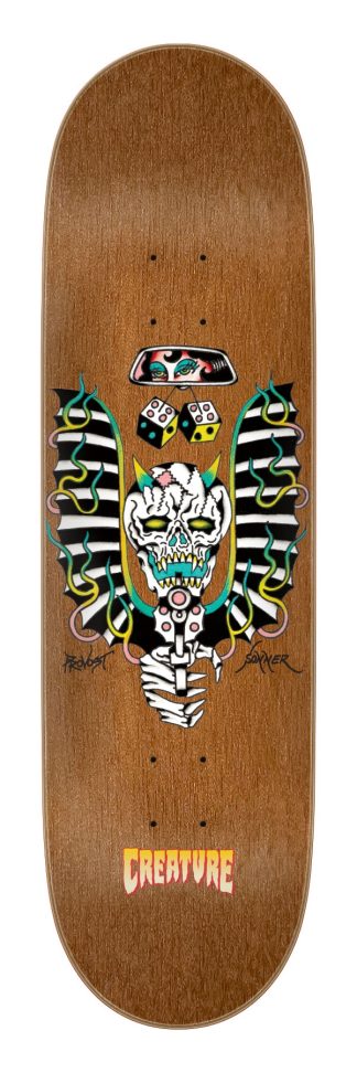 Creature Provost Flash Pro Stumps Skateboard Deck 8.80in x 31.95in